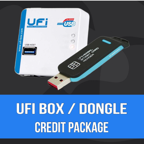 UFI Box / Dongle Transfer Credits Account